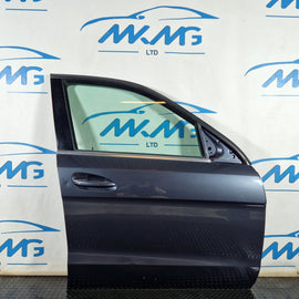 11-19 MERCEDES BENZ ML W166 FRONT RIGHT O/S COMPLETE DOOR IN TENORITE GREY 755