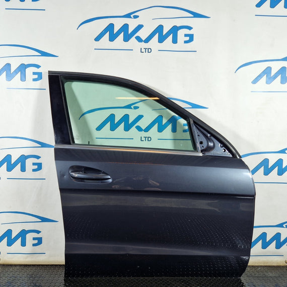 11-19 MERCEDES BENZ ML W166 FRONT RIGHT O/S COMPLETE DOOR IN TENORITE GREY 755
