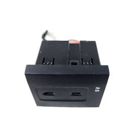 19-ON MERCEDES BENZ B CLASS W247 GENUINE DUAL USB C PORTS SOCKET A2478200301