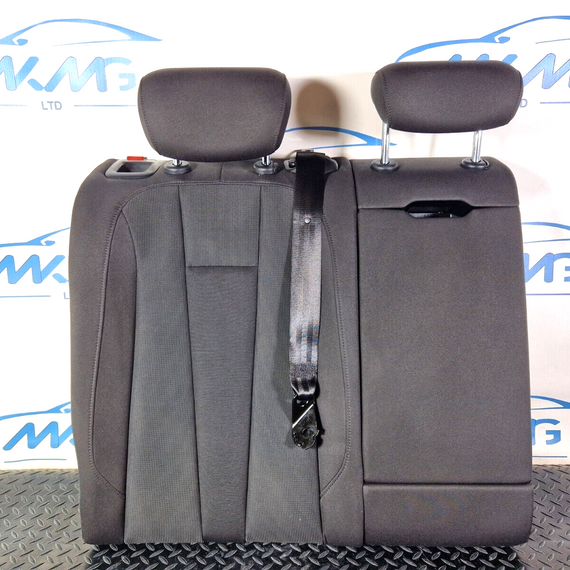 16-19 AUDI A4 B9 REAR RIGHT O/S DRIVER SIDE CLOTH SEAT BACKREST & ARMEST