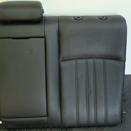 11-16  BMW M5 F10 4 DOOR SEDAN REAR CENTRE AND PASSENGER SEAT BACK LEATHER BLACK