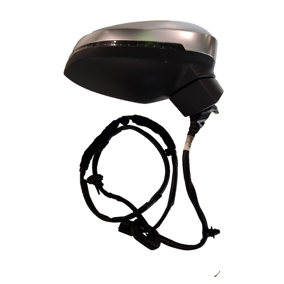 17-24 AUDI S5 F5 GENUINE FRONT RIGHT DRIVER O/S POWER FOLD WING MIRROR (DAMAGED)