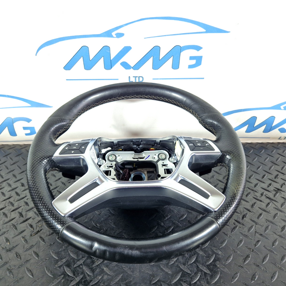 11-19 MERCEDES BENZ ML W166 GENUINE MULTIFUNCTION STEERING WHEEL A1664600803