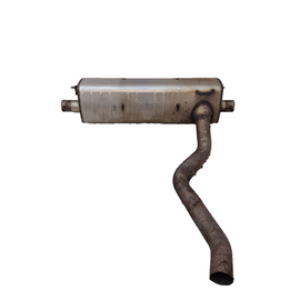 16-20 AUDI Q7 4M GENUINE OEM REAR EXHAUST MUFFLER SILENCER 4M0253611M 4M0120F