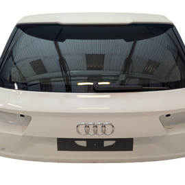 16-20 AUDI Q7 4M S-LINE GENUINE COMPLETE TAILGATE / BOOTLID IN PURE WHITE LC9A