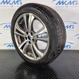 16-22 BMW X1 F48 GENUINE ALLOY WHEEL 18" 7.5JX18 & TYRE 225/50 R18 95W 6856069
