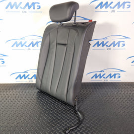 16-19 AUDI A4 B9 REAR SEAT LEFT PASSENGER SIDE N/S BLACK LEATHER BACKREST HEATED