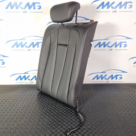 16-19 AUDI A4 B9 REAR SEAT LEFT PASSENGER SIDE N/S BLACK LEATHER BACKREST HEATED
