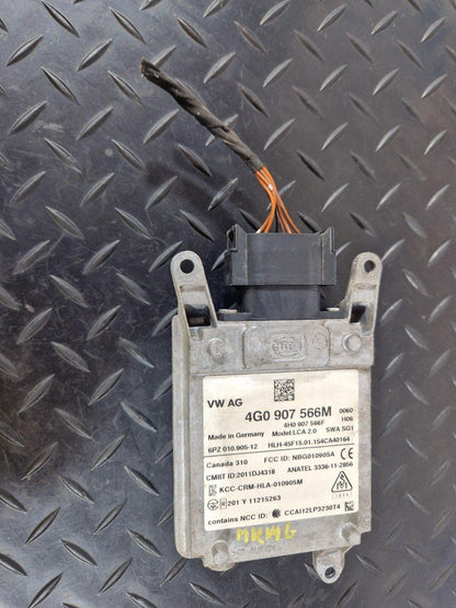 12-18 AUDI A6 C7 LEFT BLIND SPOT LANE ASSIST CONTROL MODULE UNIT 4G0907568M