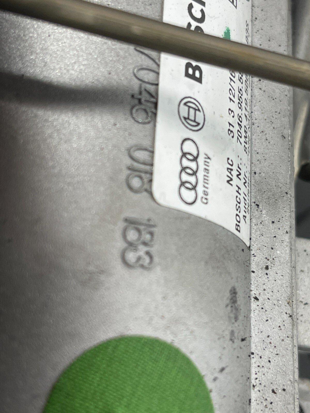 16-19 AUDI A4 B9 GENUINE STEERING COLUMN ASSEMBLY 8W0419506H