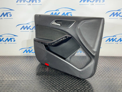 12-18 MERCEDES BENZ W176 COMPLETE DOOR CARD FRONT LEFT SIDE A17672057009H93