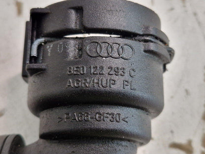 16-19 AUDI A4 B9 OEM SPORT RADIATOR LOWER COOLANT RUBBER PIPE HOSE 8E0122293C