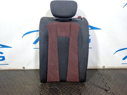 16-19 AUDI A4 B9 REAR LEFT PASSENGER SIDE CLOTH SEAT BACKREST WITH HEADREST