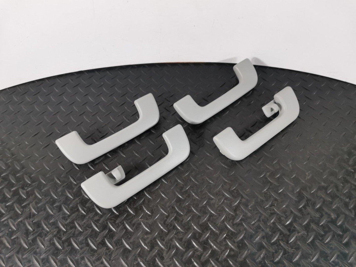 16-19 AUDI A4 B9 SALOON GENUINE INTERIOR ROOF HANDLES X4 SET GREY