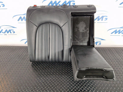 12-18 Audi A6 C7 Saloon Rear OS Right Soul Black Leather Seat Backrest 4G5885502