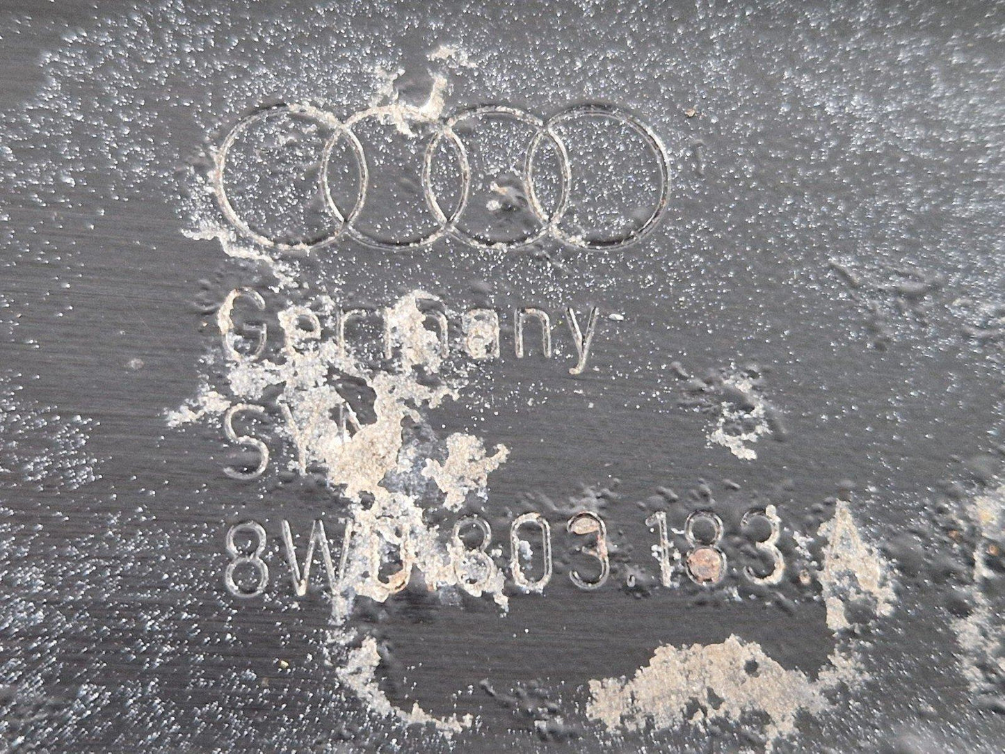 16-23 AUDI S5 COUPE MUFFLER MOUNT BRACKET PLATE 8W0803183A