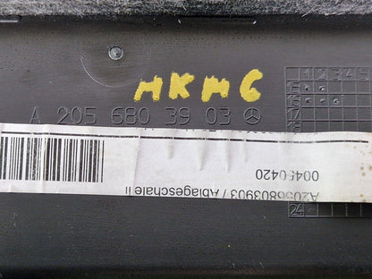 14-21 MERCEDES BENZ W205 GENUINE OEM WARNING TRIANGLE TRAY HOLDER A2056803903