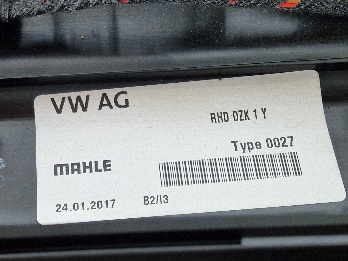 16-24 AUDI A5 F5 COUPE GENUINE HEATER MATRIX COMPLETE BOX 8W2816005L