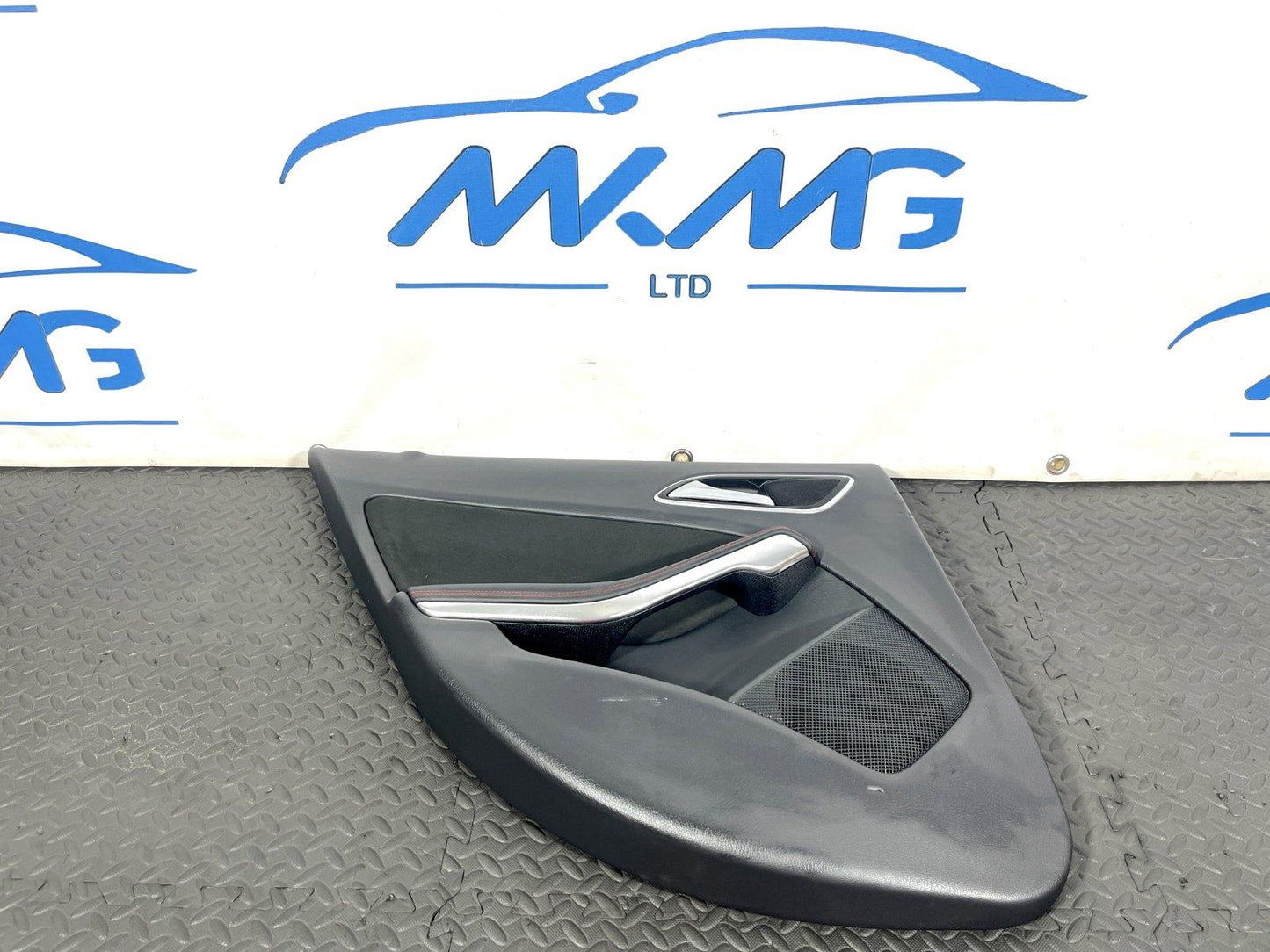 12-18 MERCEDES BENZ A CLASS W176 GENUINE DOOR CARD REAR PASSENGER LEFT SIDE