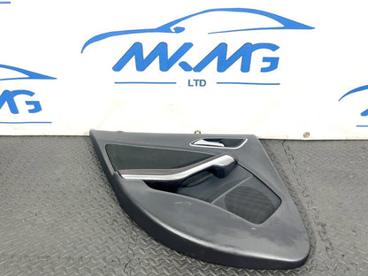 12-18 MERCEDES BENZ A CLASS W176 GENUINE DOOR CARD REAR PASSENGER LEFT SIDE