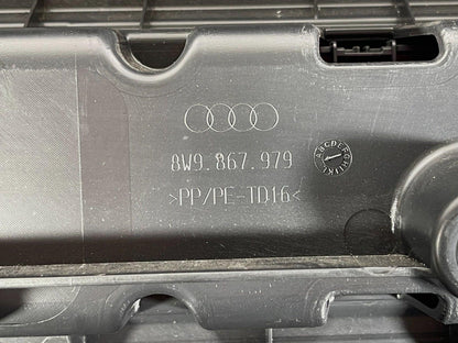 16-19 AUDI A4 B9 AVANT GENUINE BOOTLID/TAILGATE TRIM COVER BLACK 8W9867979