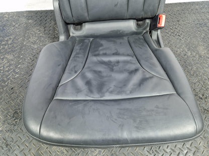AUDI Q5 8R BLACK LEATHER DRIVERS RIGHT REAR LEATHER SEAT