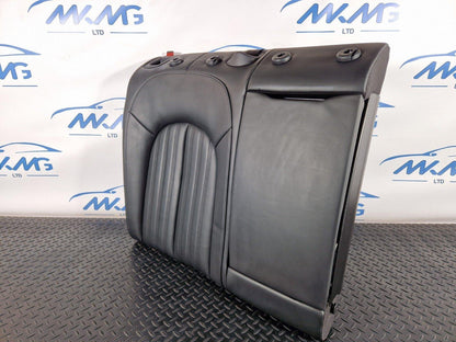 12-18 Audi A6 C7 Saloon Rear OS Right Soul Black Leather Seat Backrest 4G5885502