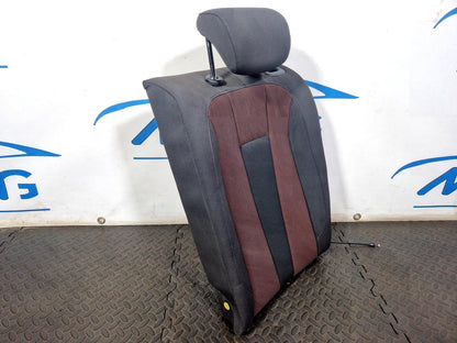 16-19 AUDI A4 B9 REAR LEFT PASSENGER SIDE CLOTH SEAT BACKREST WITH HEADREST