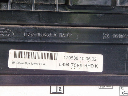 13-23 RANGE ROVER SPORT L494 OEM LOWER GLOVE BOX COMPARTMENT LK52-060K63-A