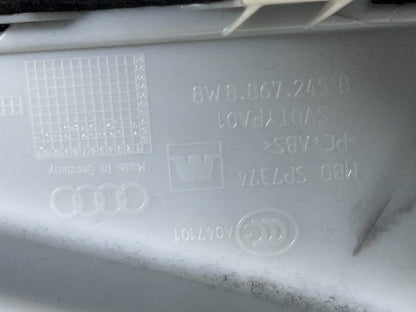 16-23 AUDI A5 F5 SPORTBACK REAR LEFT SIDE D PILLAR COVER PANEL TRIM 8W8867245B