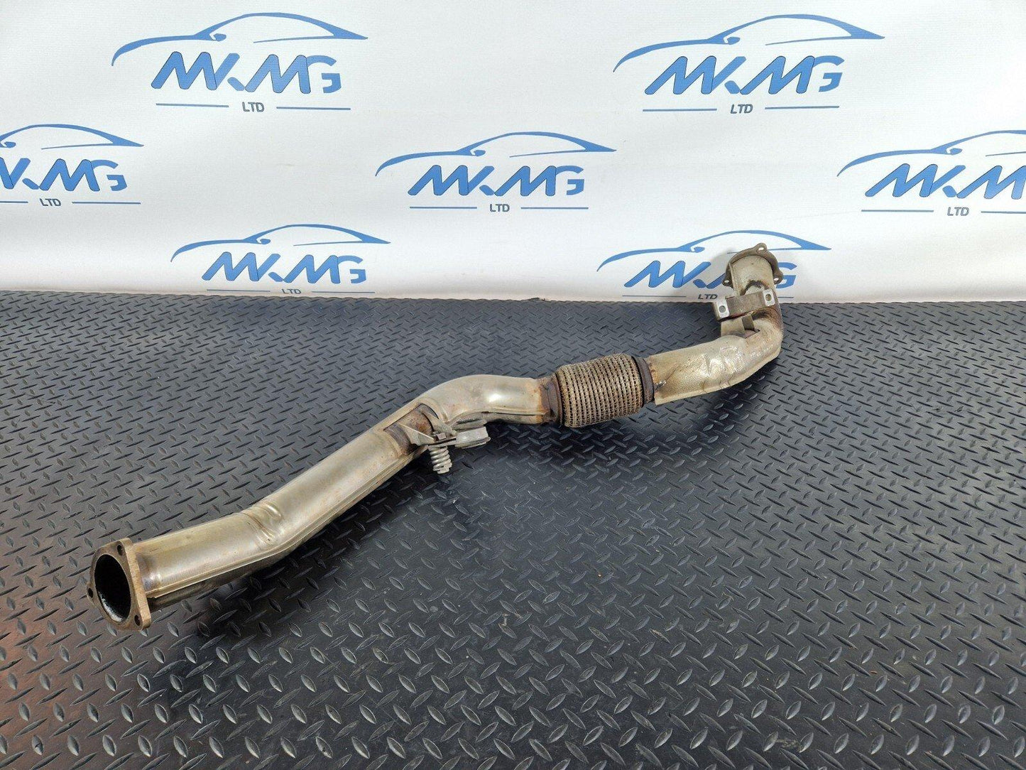 16-19 AUDI A4 B9 DEUA DIESEL GENUINE OEM EXHAUST FLEXIBLE PIPE 8W0253300AM