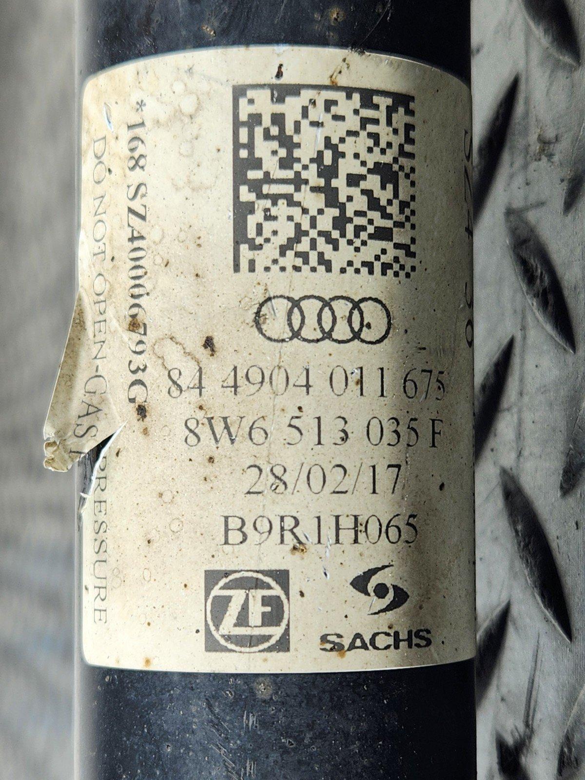 17-24 AUDI S5 F5 GENUINE REAR LEFT OR RIGHT SIDE SHOCK ABSORBER 8W6513035F