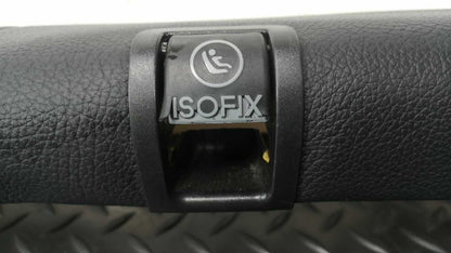 MERCEDES BENZ E-CLASS W212 REAR SEAT PADS ISOFIX BLACK LEATHER A2129200908