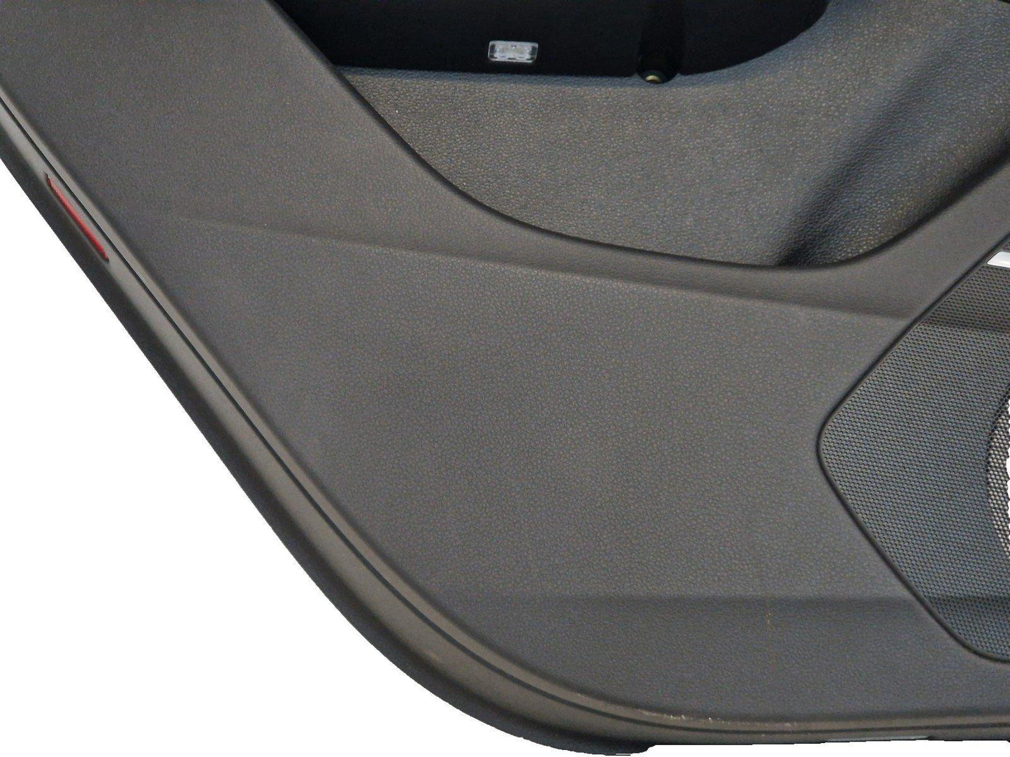 16-20 AUDI Q7 4M REAR LEFT INTERIOR DOOR CARD PANEL ALCANTARA TRIM 4M0867305