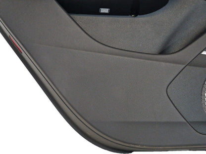 16-20 AUDI Q7 4M REAR LEFT INTERIOR DOOR CARD PANEL ALCANTARA TRIM 4M0867305