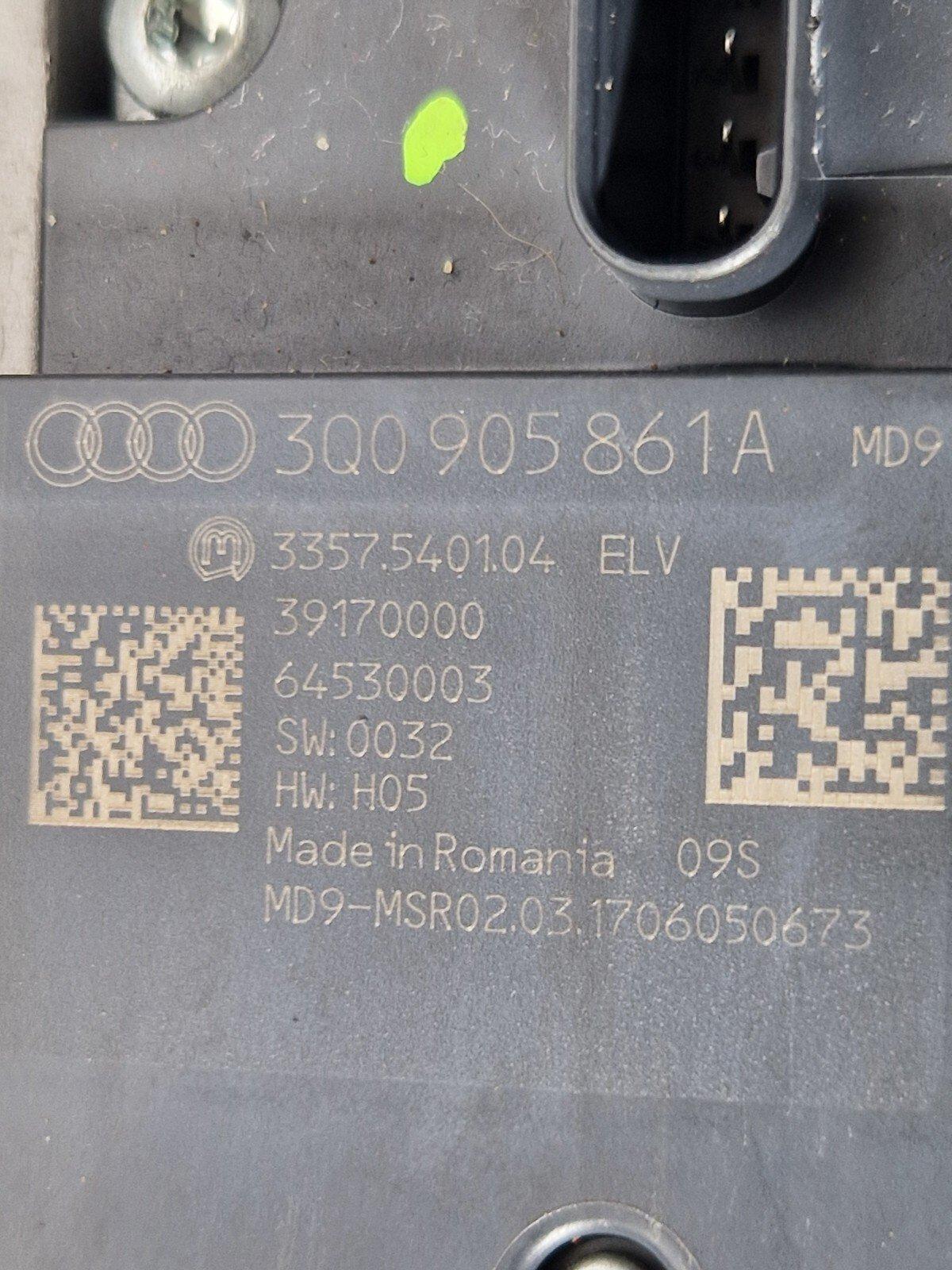 16-23 AUDI S5 COUPE GENUINE STEERING COLUMN ASSEMBLY & CONTROL UNIT 8W0419065
