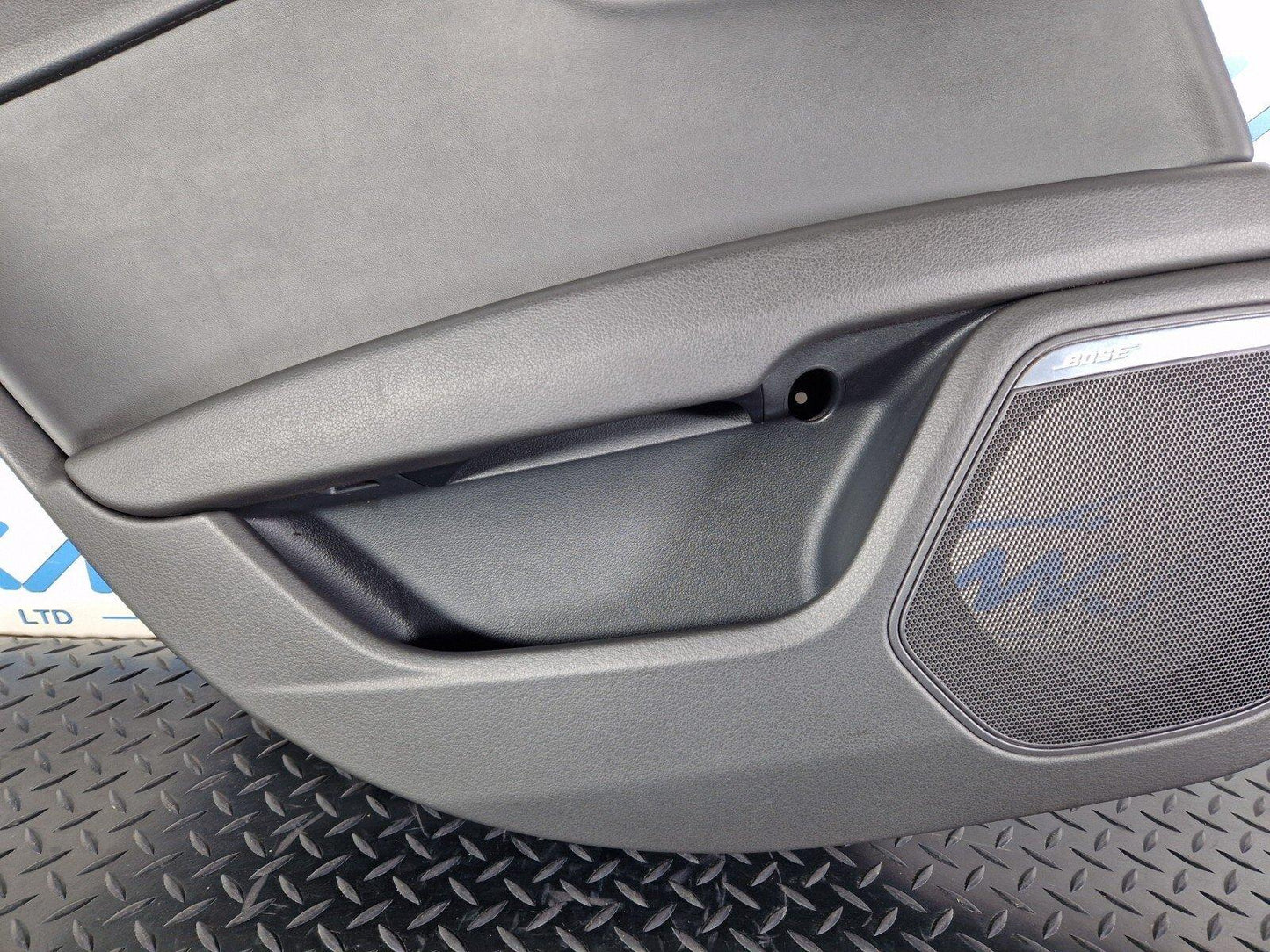 10-18 AUDI A7 4G S-LINE RHD REAR LEFT /PASSENGER NSR LEATHER DOOR CARD 4G8867305