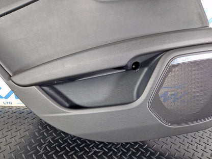 10-18 AUDI A7 4G S-LINE RHD REAR LEFT /PASSENGER NSR LEATHER DOOR CARD 4G8867305