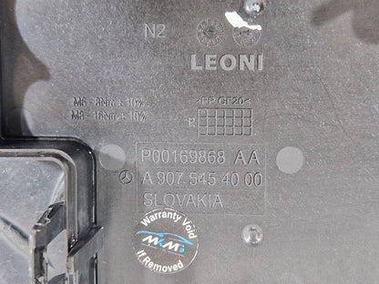 18-ON MERCEDES BENZ SPRINTER W907 OEM FUSE BOX COVER A9075454000