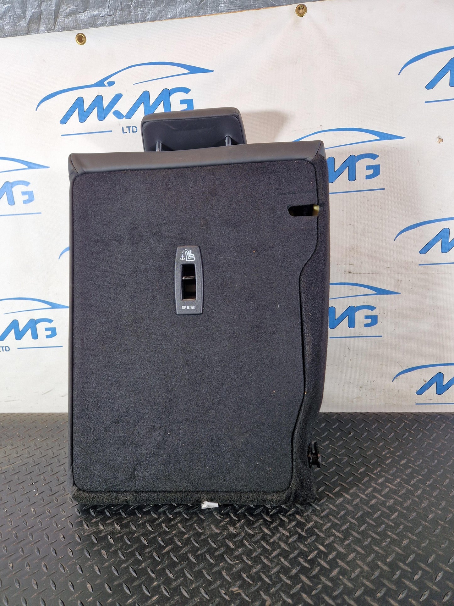 Land Rover Range Rover Evoque L551 Rear Right O/S/R Black Leather Backrest Seat