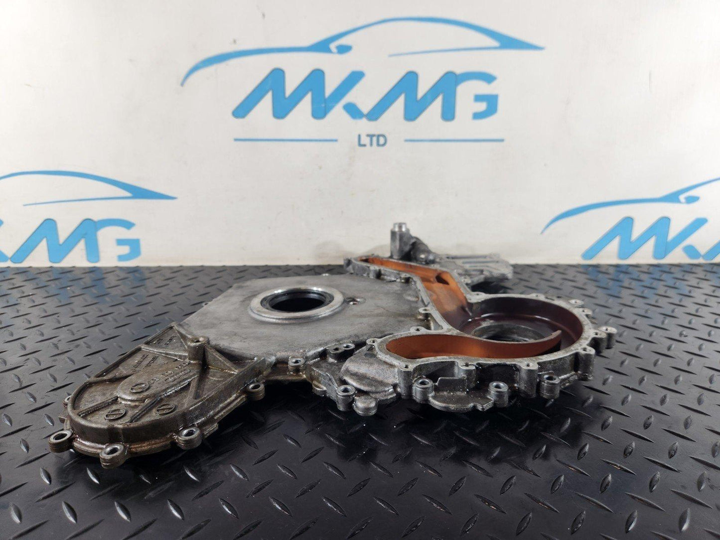 16-20 AUDI Q7 4M ENGINE TIMING CHAIN COVER 059103153CJ