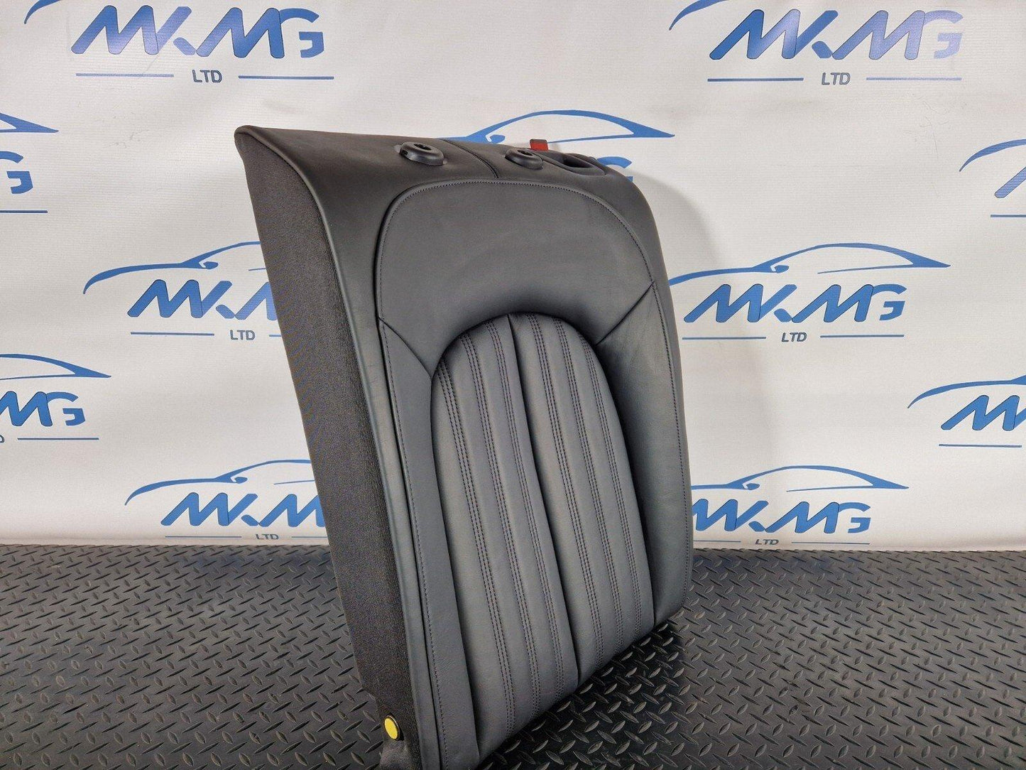 12-18 AUDI A6 C7 SALOON REAR LEFT N/S/R SOUL BLACK LEATHER BACKREST SEAT