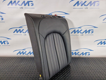 12-18 AUDI A6 C7 SALOON REAR LEFT N/S/R SOUL BLACK LEATHER BACKREST SEAT