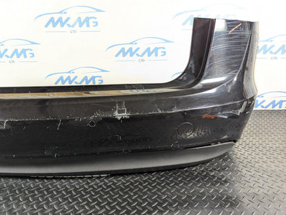 12-18 AUDI A6 C7 AVANT GENUINE REAR BUMPER IN BRILLIANT BLACK LY9B 4G0807521