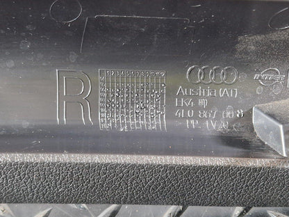 10-15 AUDI Q7 4L REAR RIGHT TAIL GATE LIFTGATE UPPER TRIM PANEL 4L0867608