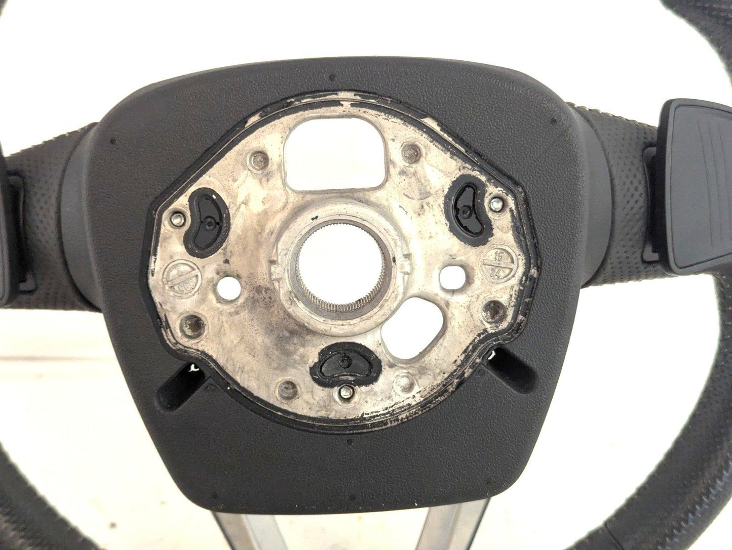 16-20 AUDI Q7 4M GENUINE S-LINE MULTIFUNCTION STEERING WHEEL 4M0419698