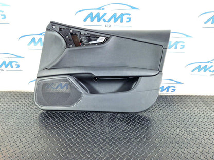 15-18 AUDI A7 4G OEM DRIVER RIGHT SIDE FRONT DOOR CARD 4G8867106A 4H0959831B
