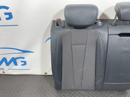 16-19 AUDI A4 B9 S-LINE REAR RIGHT DRIVER SIDE HALF LEATHER BACKREST SEAT BLACK
