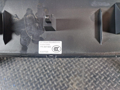 10-18 VW TOUAREG 7P GENUINE UPPER BOOT LID TRIM 7P6867603