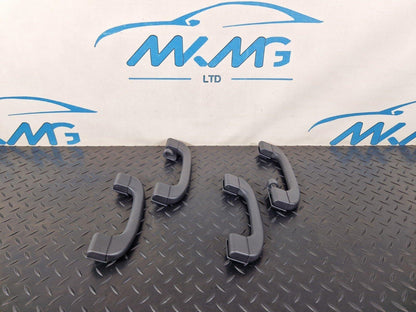 10-13 BMW X5 E70 LCI GENUINE INTERIOR ROOF GRAB HANDLES SET x4 6977693